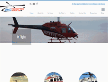 Tablet Screenshot of hmchelicopters.com